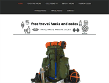 Tablet Screenshot of freehacksandcodes.com